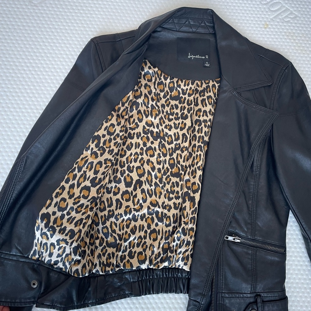 Signature8 leather jacket - Picture 4 of 5